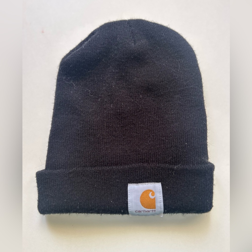 Carhartt unisex black beanie